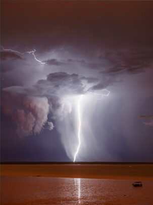 From Miles Away Matt Deakin Photography Storm Lightning Photo in Roebuck Bay