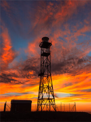 Gantheaume Point Lighthouse Sunset photo Framed Print Canvas