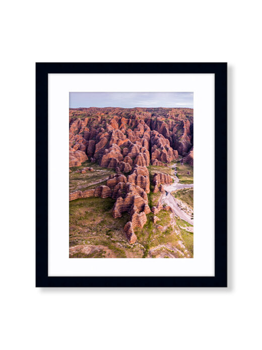 Bungle Bungles Purnululu Black Wooden Framed Photo Print