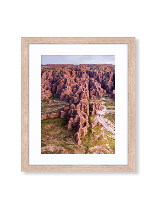 Bungle Bungles Purnululu Oak Wooden Framed Photo Print