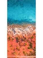 Gantheaume Point Printed Microfiber Beach Travel Towel Broome